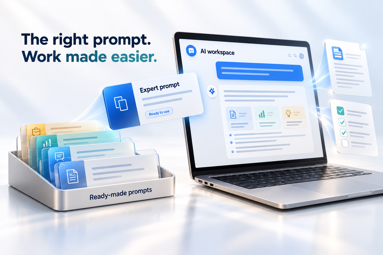 Structured, reusable institutional prompts